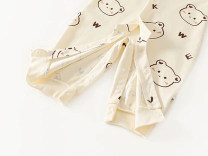 Autumn Cartoon Newborn Baby Romper