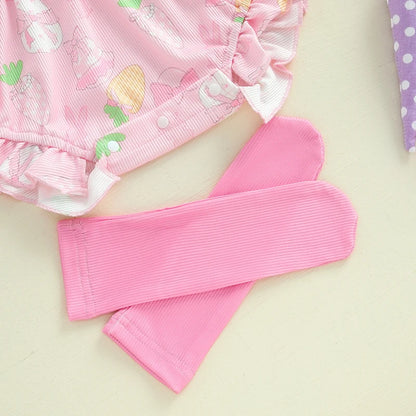 3 Piece Easter Ruffle Set