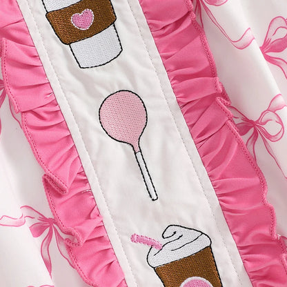 Ruffle Doll Collar Romper