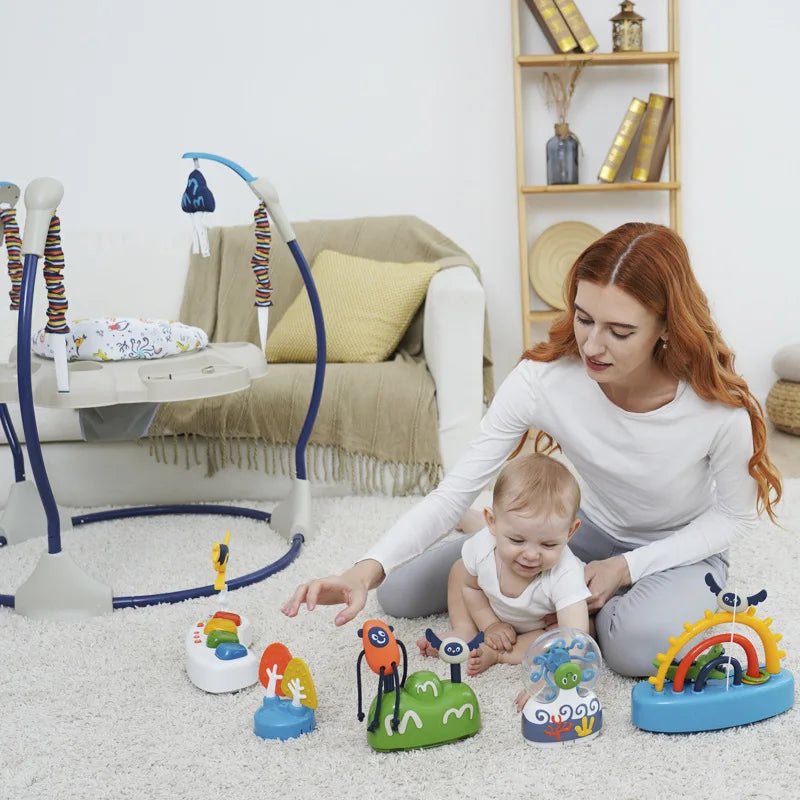 Bouncer Palm Paradise Activity Center with Music