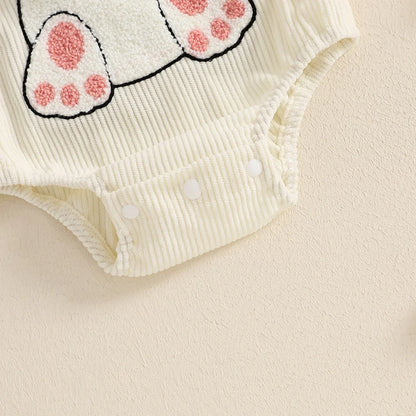 Body brodé lapin de Pâques