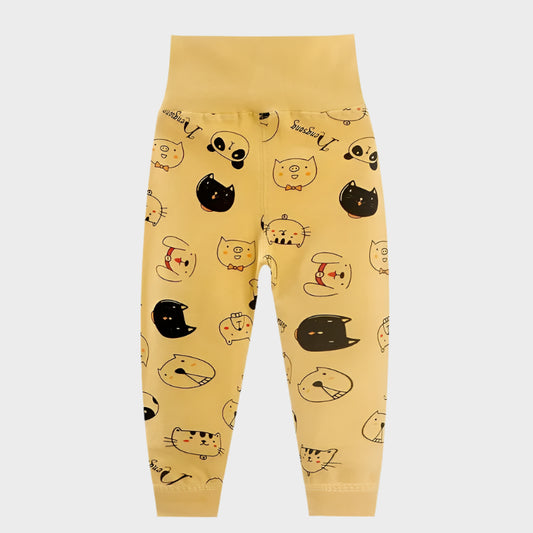 Cartoon High Waist Autumn Trouser