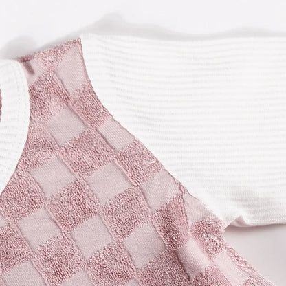 Onesies Checkered Jumpsuit