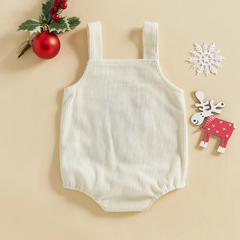Christmas Overalls Romper