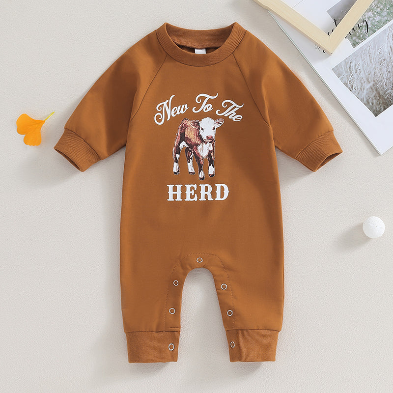 Farm Bull Cow Jumpsuit
