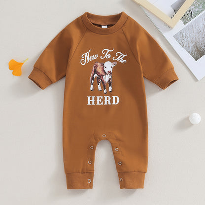 Farm Bull Cow Jumpsuit