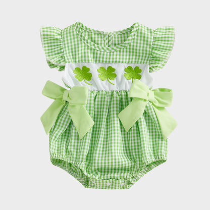 Festival Clover Ruffles Fly Sleeve