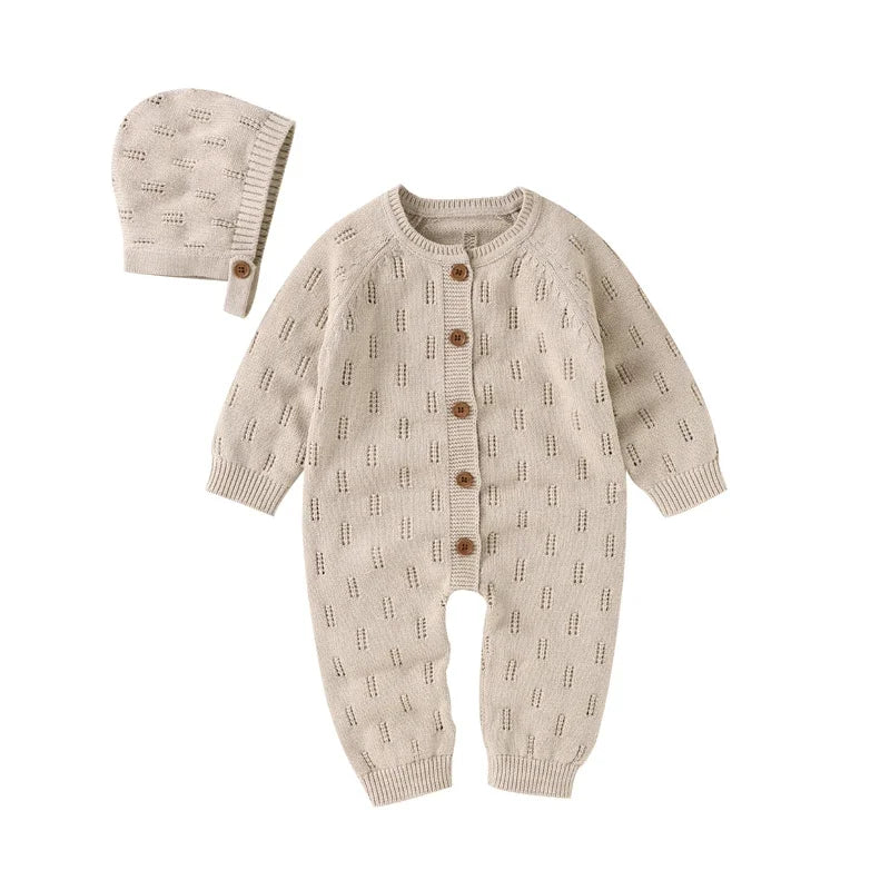2 Piece Knitted Autumn Grow suit