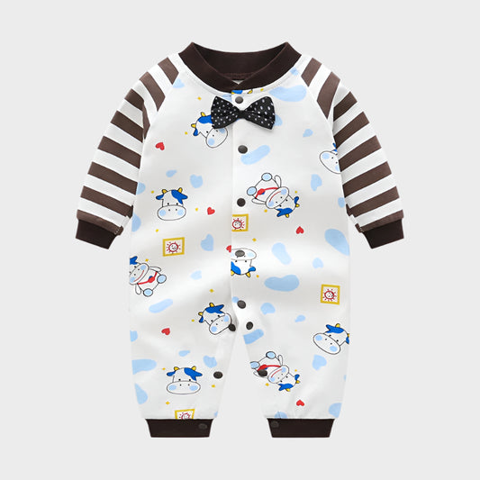 Patchwork Autumn Jumpsuit