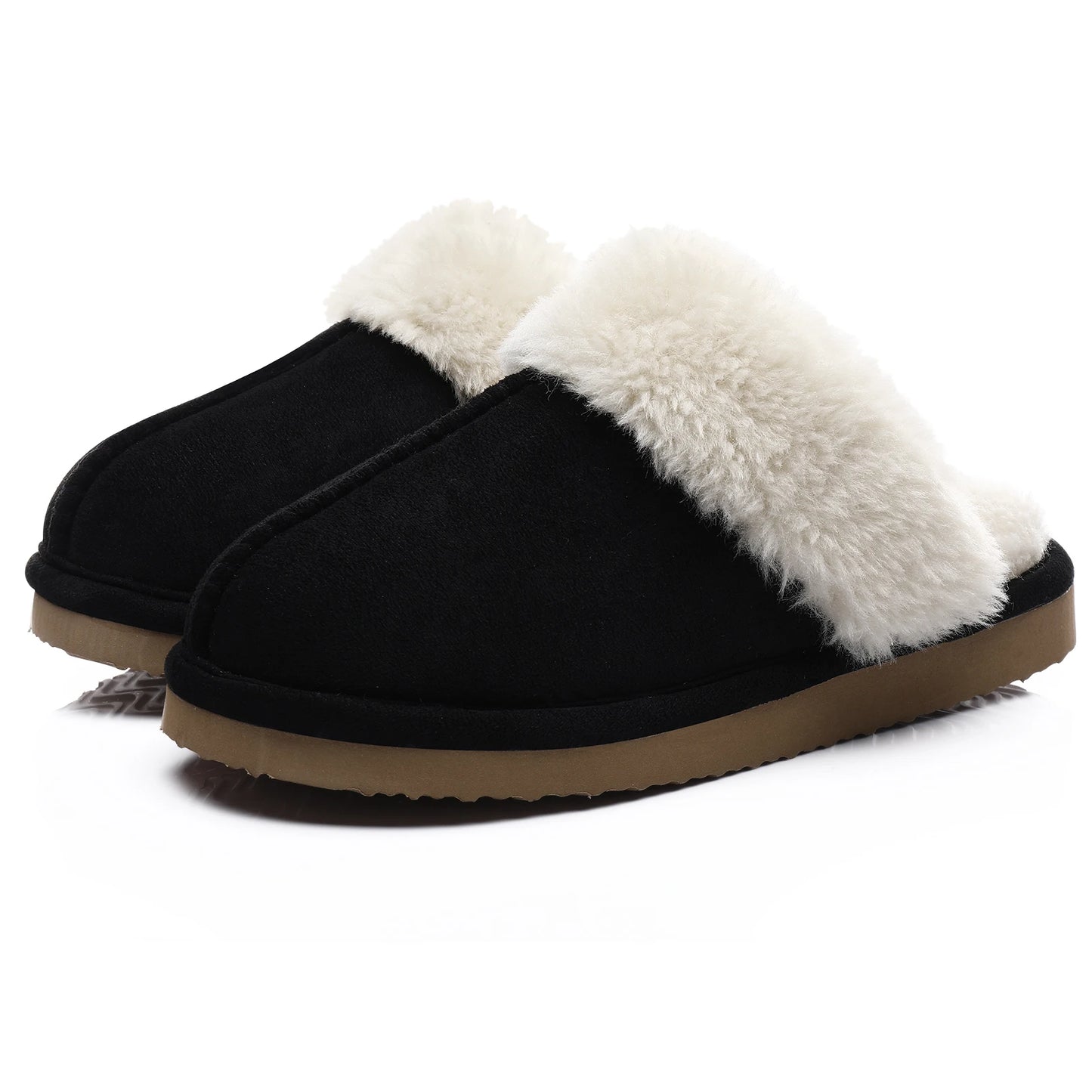New Winter Fuzzy Women Slippers Indoor