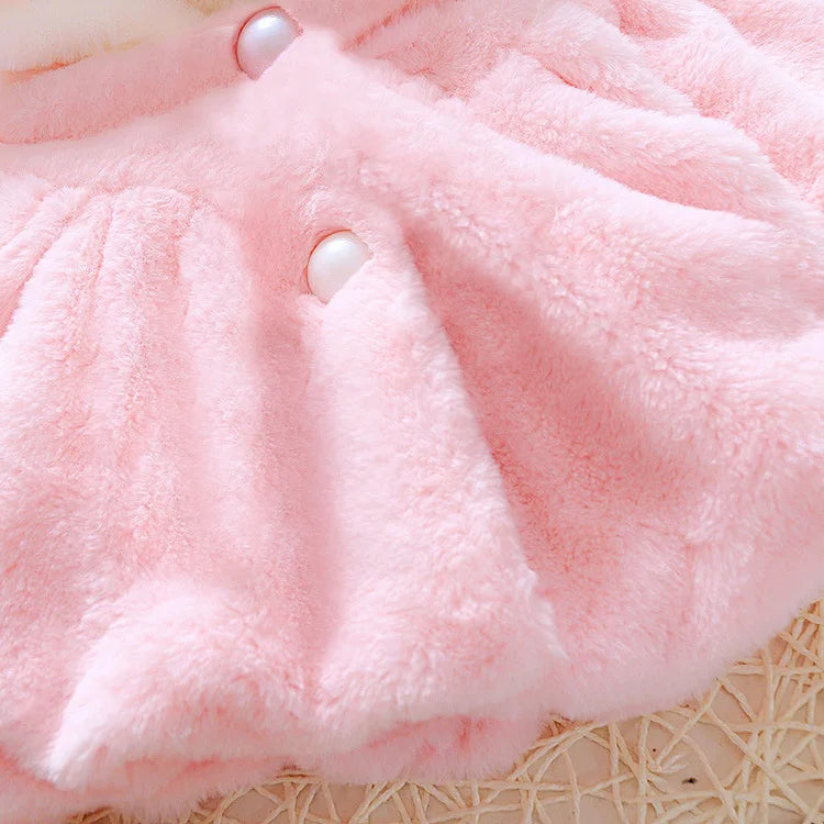 Outerwear Fleece Hooded Shawl Jackets