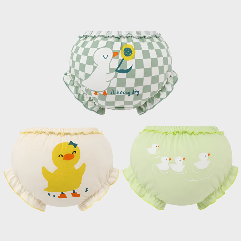 3 Piece Floral Bloomers