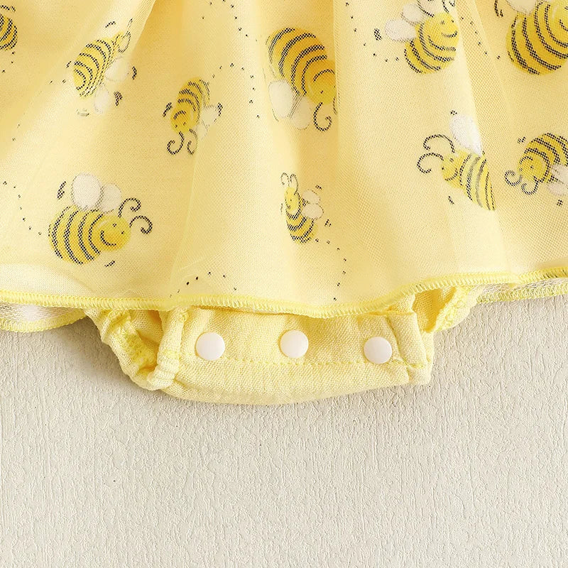 Floral & Fauna Romper Dress