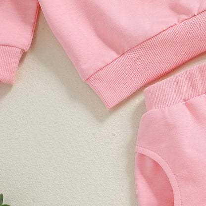 Ensemble 2 pièces pour bébé fille - Tenue d'automne