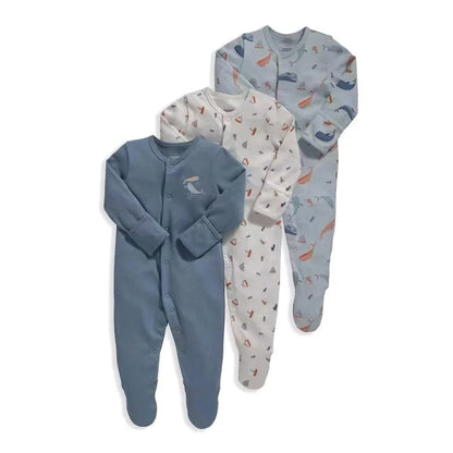 3 Pieces Essential Newborn Jumpsuit