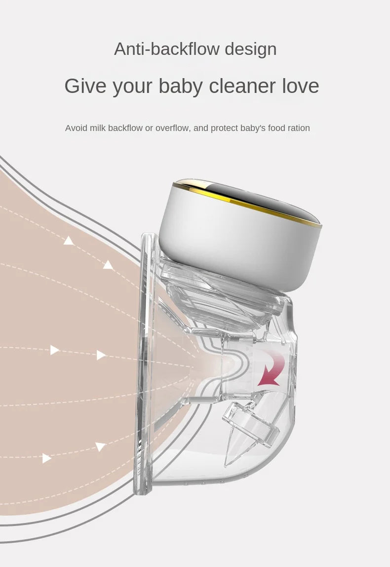 Tire-lait mains libres – Tire-lait électrique portable et portable