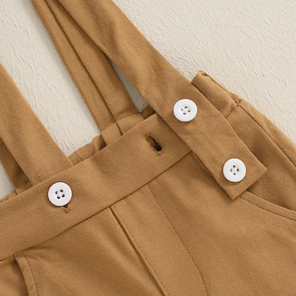 2 Piece Set Bowtie Turn-Down Collar Long Sleeve Set