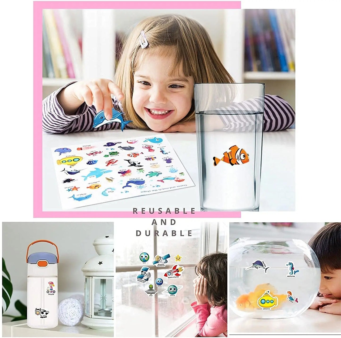 Reusable Sticker Book