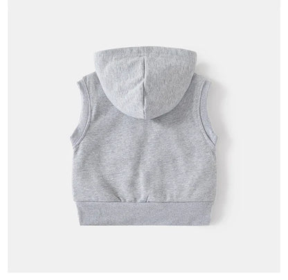 Gilet de printemps avec capuche