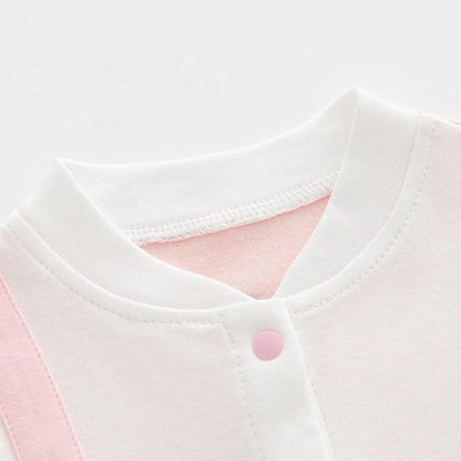 Single Breasted Straw Berry Jumpsuit