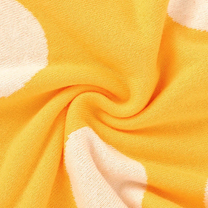 Polka Dots Long Sleeve Sweatshirt