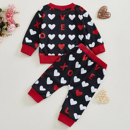 2 Piece Heart Outfit