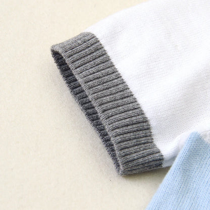 Doll Collar Short Sleeve Romper