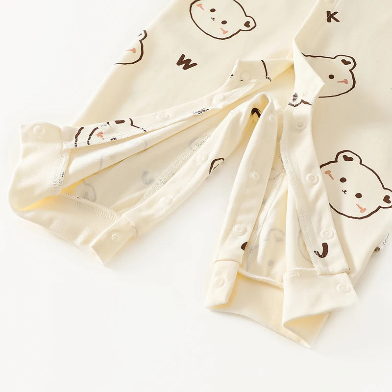 Autumn Cartoon Newborn Baby Romper