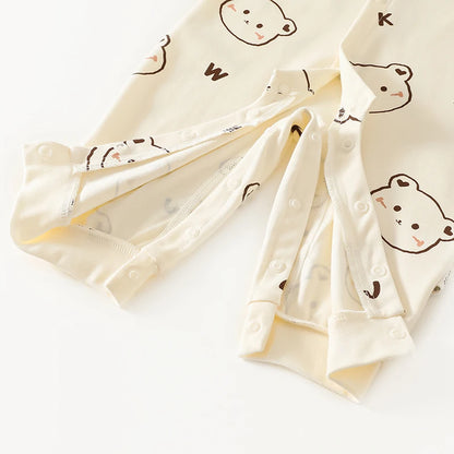 Autumn Cartoon Newborn Baby Romper