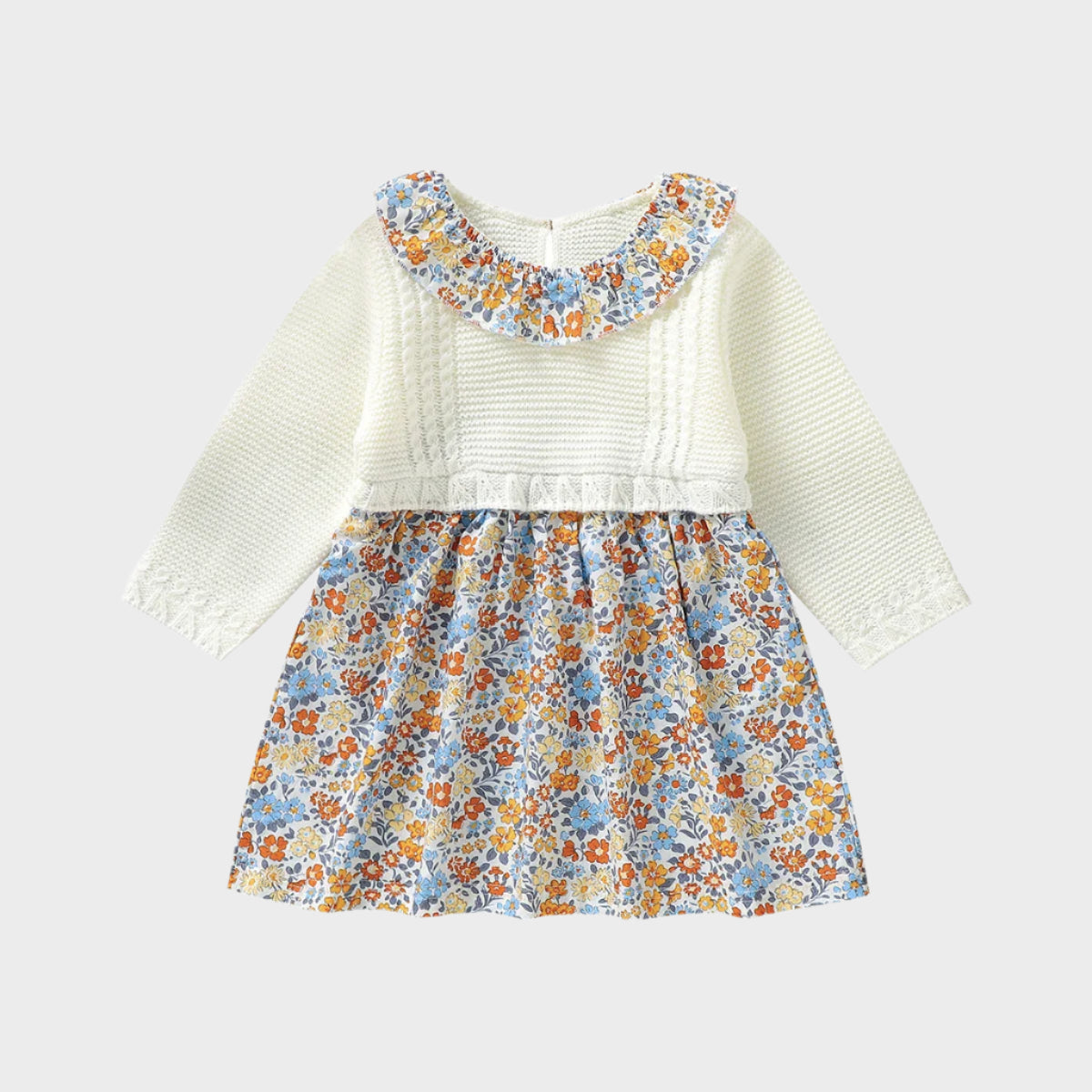 Spaghetti Straps Floral Dress