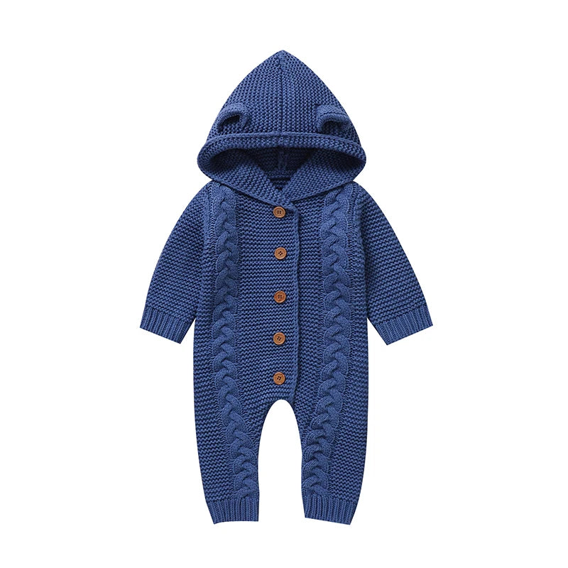 Autumn Hooded Jumpsuit