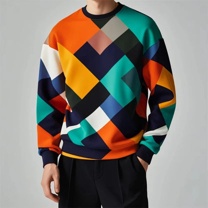 Pullover Sweatshirt Geometry
