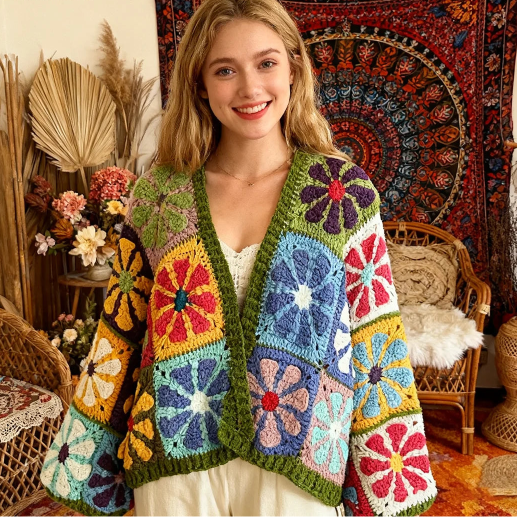 Classical Long Sleeve Retro Sweater