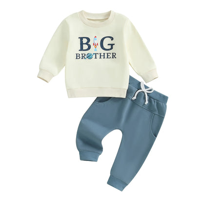 2 Piece Set Rocket Sweatshirt with Sweatpants