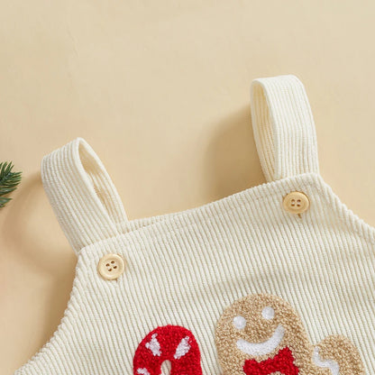 Christmas Overalls Romper