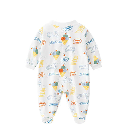 Combinaison enrobée de crème glacée