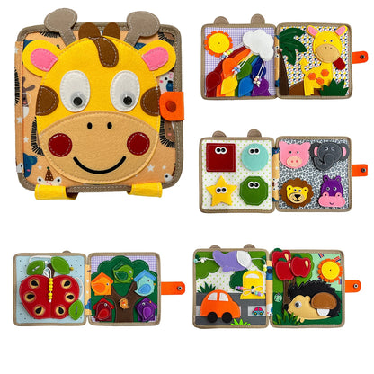 Giraffe Puzzle Learning Book