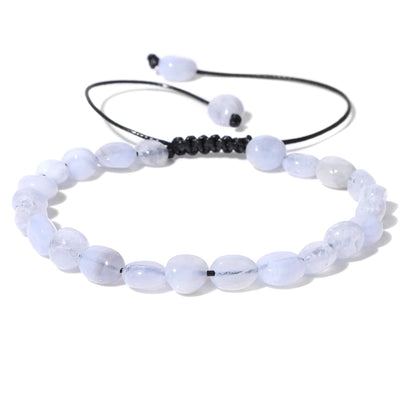 Apatite Stone Bead Bracelet Natural Aquamarines