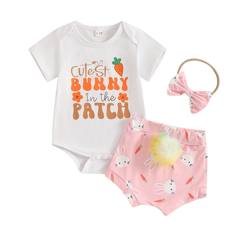 3 Piece Easter Rabbit Outfit