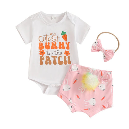 3 Piece Easter Rabbit Outfit