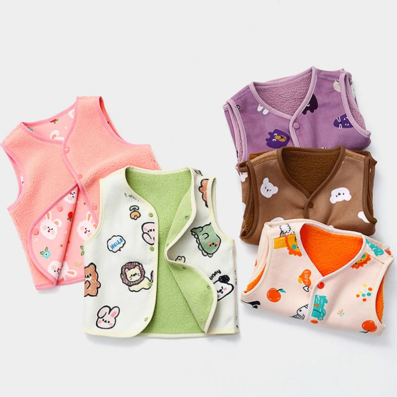 Reversal Warm Vest Baby Boys & Girls