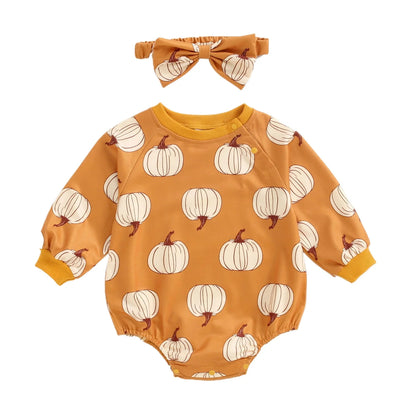 Halloween Bodysuit with Headband