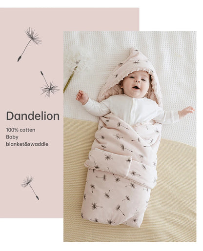 Floral & Faun Swaddle Wrap
