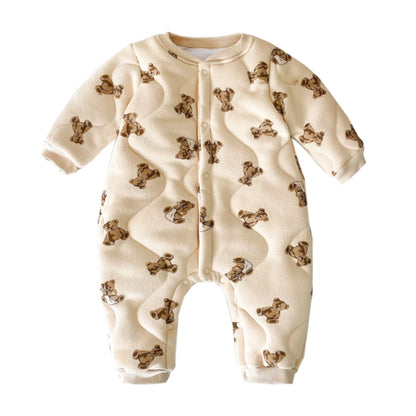 Autumn Bear Romper