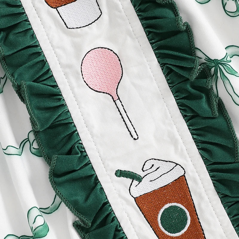 Ruffle Doll Collar Romper