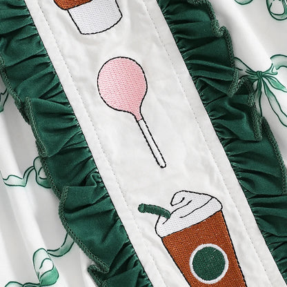 Ruffle Doll Collar Romper