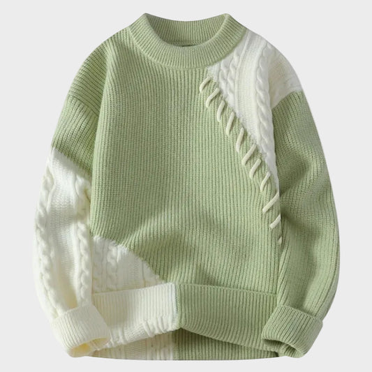 Patchwork Fashion Sweater