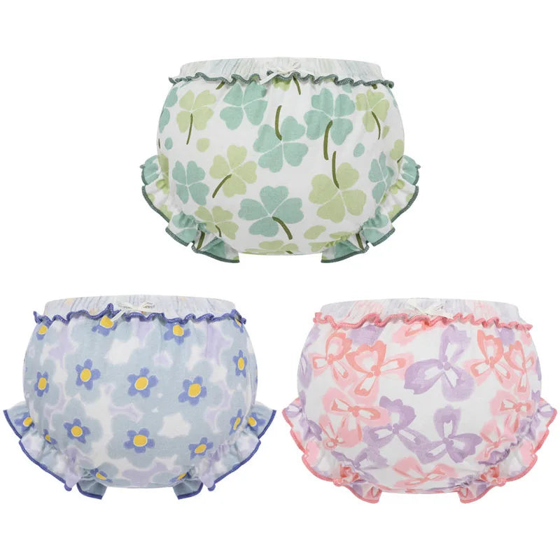 3 Piece Floral Bloomers