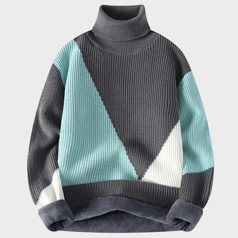 Turtleneck Sweater Fleece Pullovers