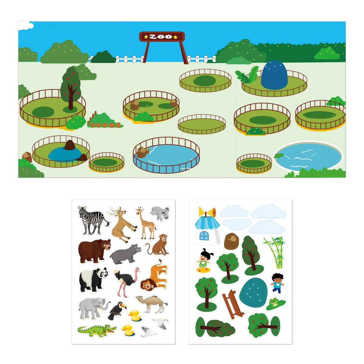 Reusable Sticker Book